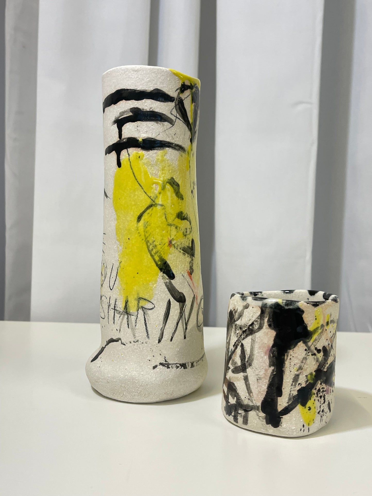 Handmade Ceramic statement Vase