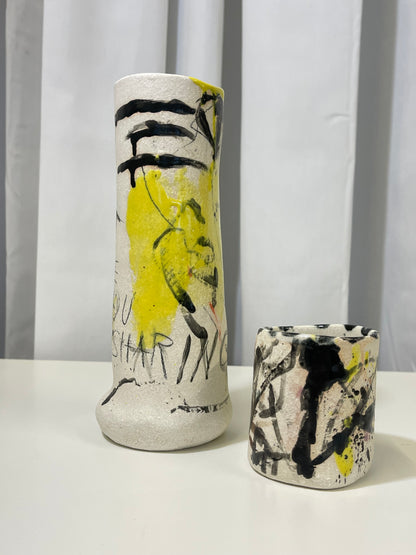 Handmade Ceramic statement Vase