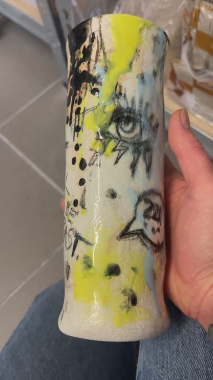 Handmade Ceramic statement Vase